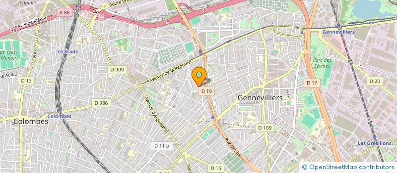localisation de l'entreprise OASIS DU BONHEUR à ASNIERES-SUR-SEINE
