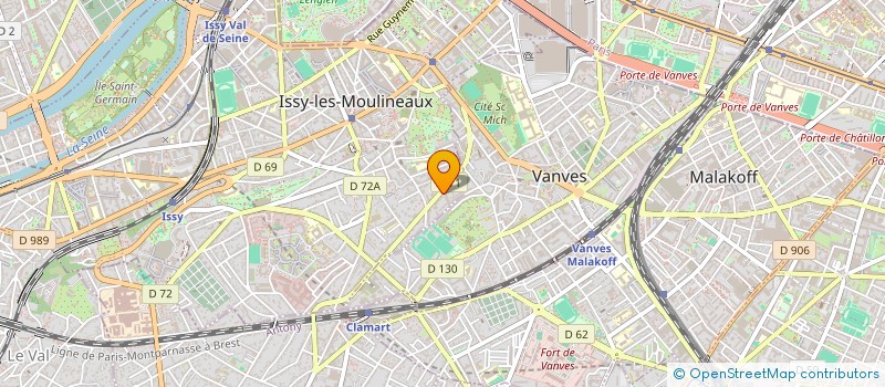 localisation de l'entreprise OASIS EN VILLE à ISSY-LES-MOULINEAUX