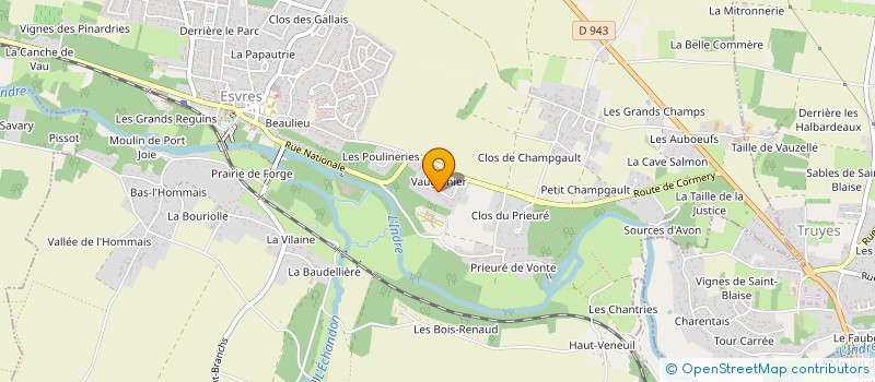 localisation de l'entreprise OASIS ENCHANTEE  ESVRES