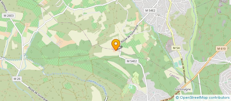 localisation de l'entreprise OASIS FONTMARIE  CASTRIES