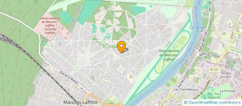 localisation de l'entreprise OASIS HABITAT à MAISONS-LAFFITTE