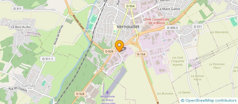 localisation de l'entreprise OASIS HOLDING GROUPE à VERNOUILLET