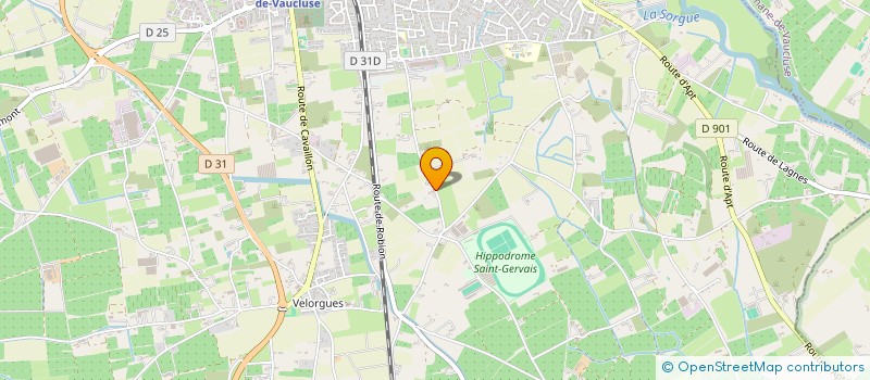 localisation de l'entreprise OASIS INVESTISSEMENTS  L'ISLE-SUR-LA-SORGUE