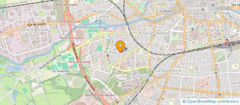localisation de l'entreprise OASIS LA SPIRALE  RENNES