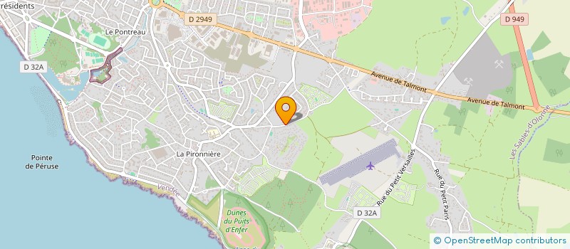 localisation de l'entreprise OASIS LES JARDINS DES SABLES D'OLONNE à LES SABLES D'OLONNE