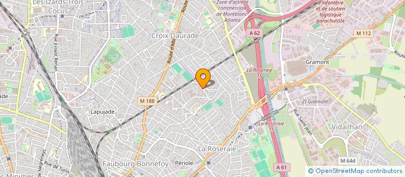 localisation de l'entreprise OASIS LITTERAIRE  TOULOUSE