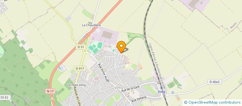 localisation de l'entreprise OASIS PETITS MOULINS à VIMY
