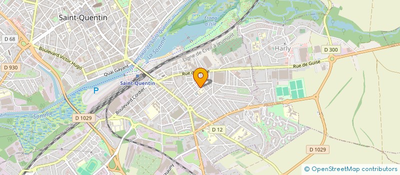 localisation de l'entreprise OASIS PRO à SAINT-QUENTIN