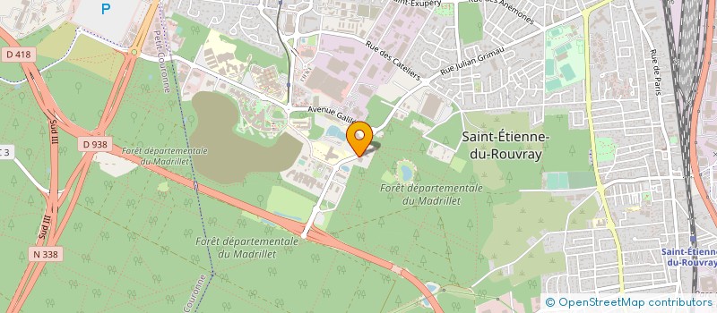 localisation de l'entreprise OASIS PROJET  SAINT-ETIENNE-DU-ROUVRAY