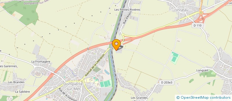 localisation de l'entreprise OASIS RESSOURCES DES TISSERANDS  SAINTE-SOULLE