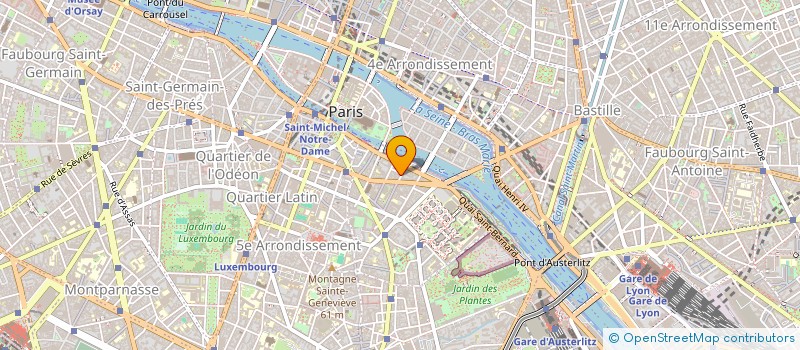 localisation de l'entreprise OASIS & RIVAGE BOULANGERIE  PARIS