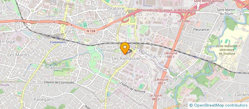 localisation de l'entreprise OASIS & SUNSET à COLOMIERS