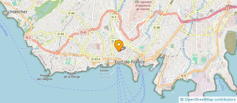 localisation de l'entreprise OASIS WAFA à FORT-DE-FRANCE