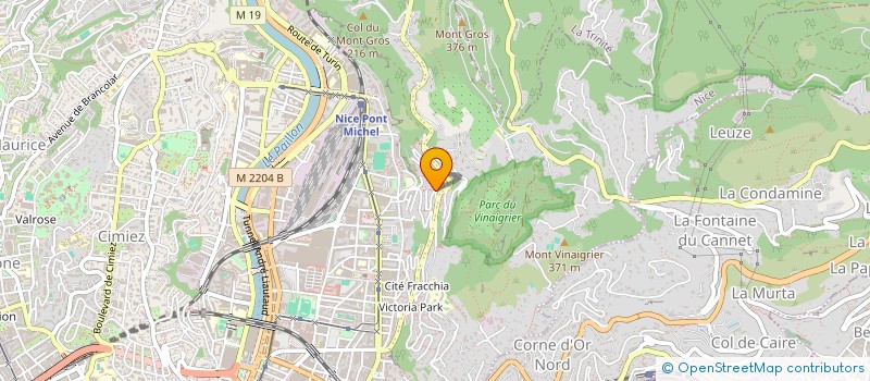 localisation de l'entreprise OASIS WATERFALL PROVIDENCE (OWP)  NICE