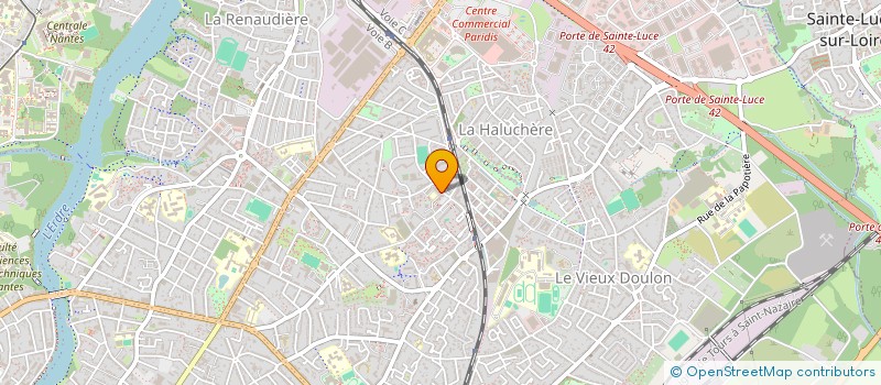 localisation de l'entreprise OASIS44 à NANTES