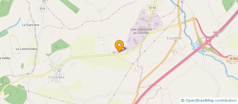 localisation de l'entreprise OAT FEED NORMANDIE à CROISILLES