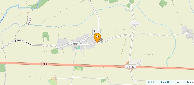 localisation de l'entreprise OATP  VOINSLES