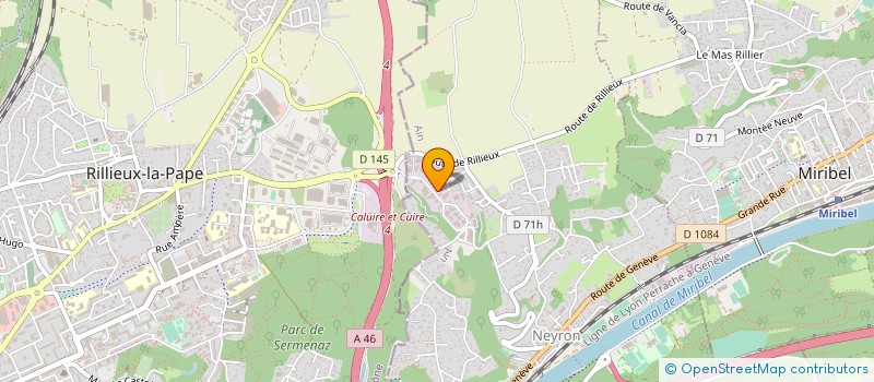 localisation de l'entreprise OAXA LTD  NEYRON