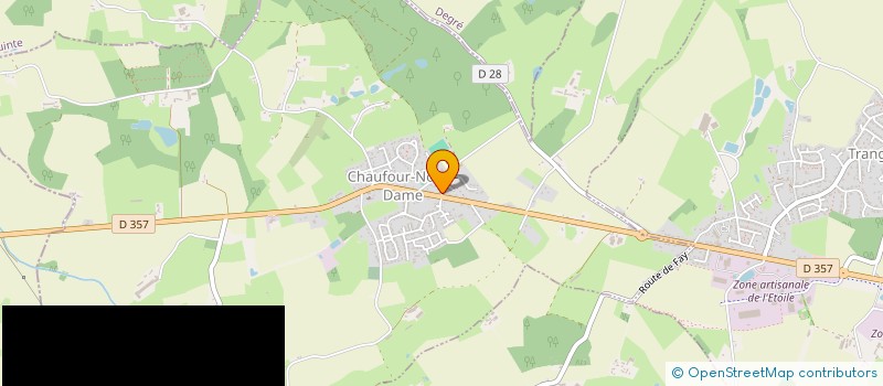 localisation de l'entreprise OB AFFUTAGE  LA QUINTE