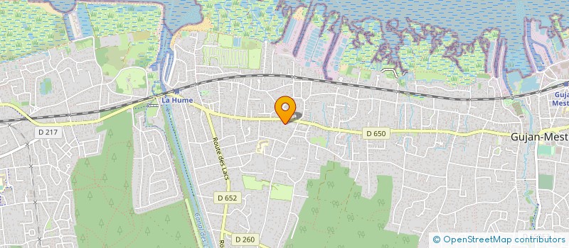 localisation de l'entreprise OB CONSEIL  GUJAN-MESTRAS