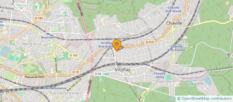 localisation de l'entreprise OB CONSULTING à VERSAILLES