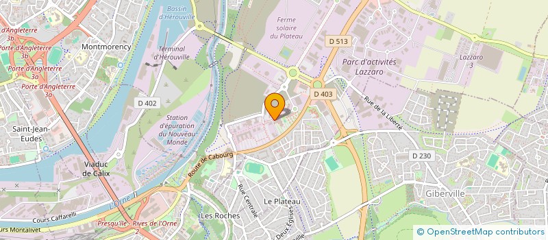 localisation de l'entreprise OB'DO CONTACT AGILE à COLOMBELLES