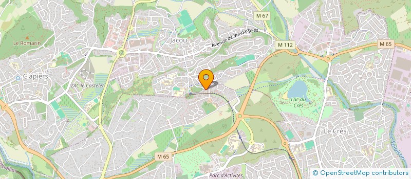localisation de l'entreprise OB FACADES à CASTELNAU-LE-LEZ