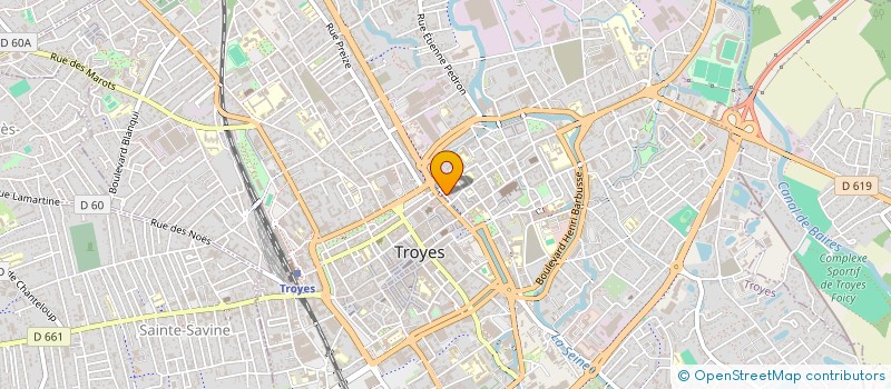 localisation de l'entreprise OB MANAGEMENT  TROYES