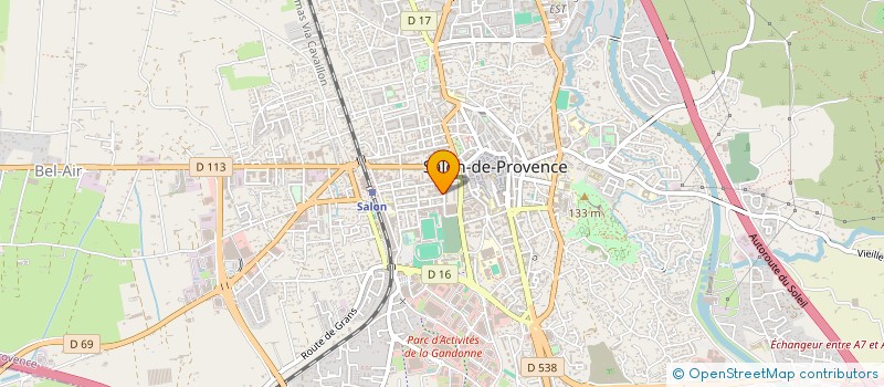 localisation de l'entreprise OB ONE à SALON-DE-PROVENCE