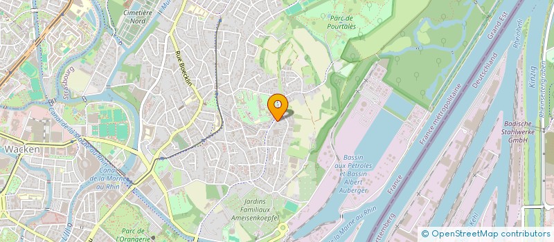 localisation de l'entreprise OB ONE  STRASBOURG