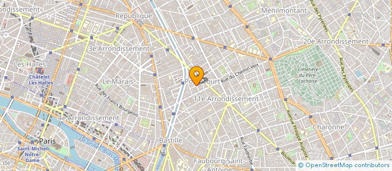 localisation de l'entreprise OB PRODUCT DESIGN  PARIS