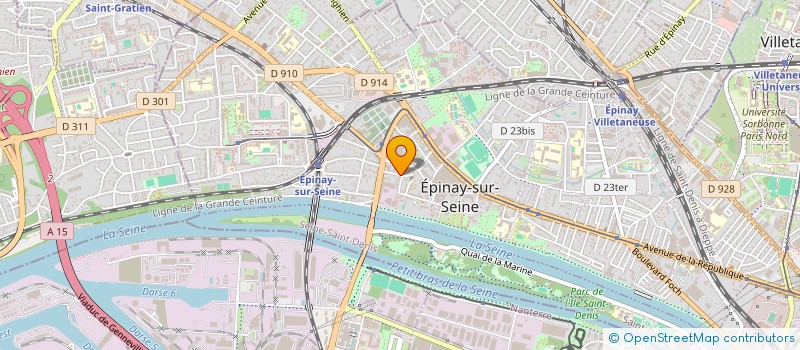 localisation de l'entreprise OB TRANSPORTS à EPINAY-SUR-SEINE