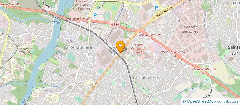 localisation de l'entreprise OB13 WEBTV à NANTES