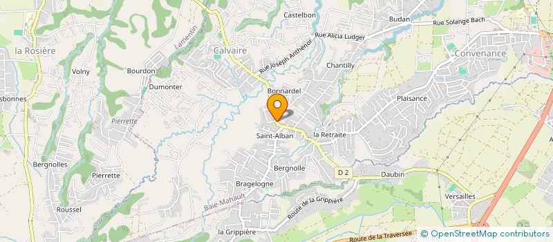 localisation de l'entreprise OB2T RESEAU à BAIE-MAHAULT