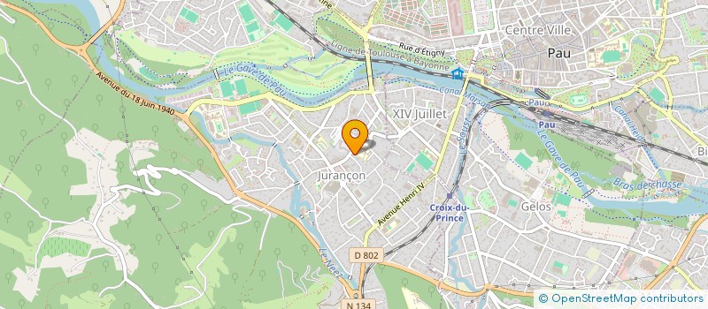 localisation de l'entreprise OB3  JURANCON