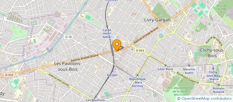 localisation de l'entreprise OBA à LES PAVILLONS-SOUS-BOIS