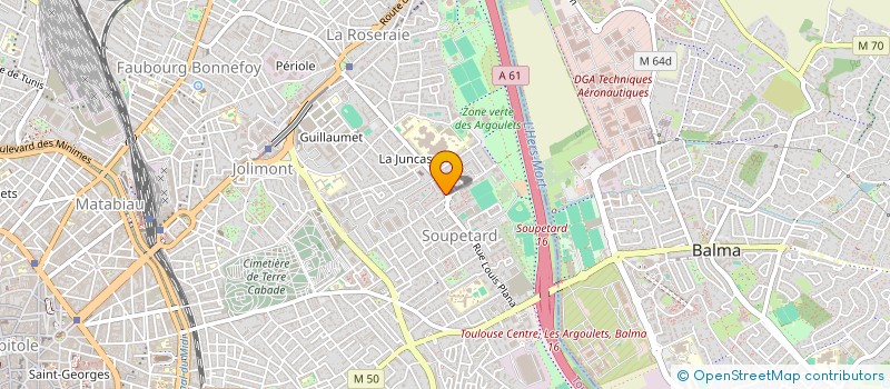 localisation de l'entreprise OBA BARBER à TOULOUSE