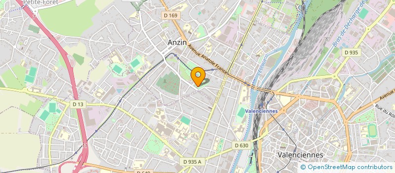 localisation de l'entreprise OBA CONSULTING  ANZIN