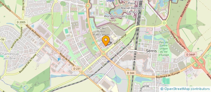 localisation de l'entreprise OBA DRIVE  CHESSY