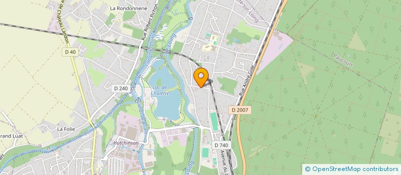 localisation de l'entreprise OBA GROUPE à CHALETTE-SUR-LOING