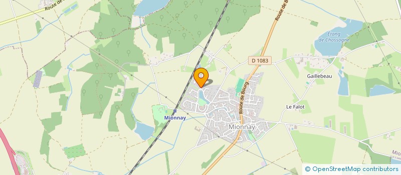 localisation de l'entreprise OBA INTERNATIONAL  MIONNAY