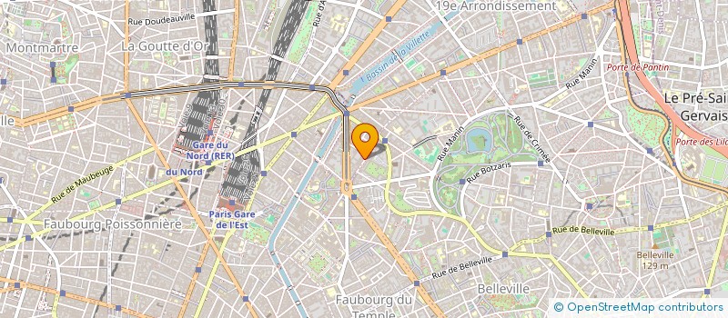 localisation de l'entreprise OBA INVEST  PARIS