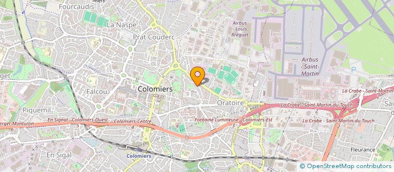 localisation de l'entreprise OBABRETENOUX à COLOMIERS
