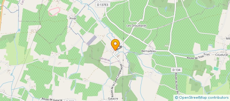 localisation de l'entreprise OBADE MARTAYAN  GENERAC