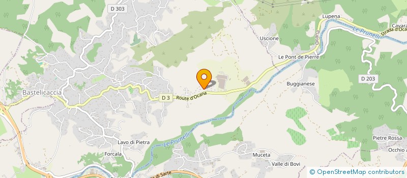 localisation de l'entreprise OBADIA ASSOCIEES à BASTELICACCIA