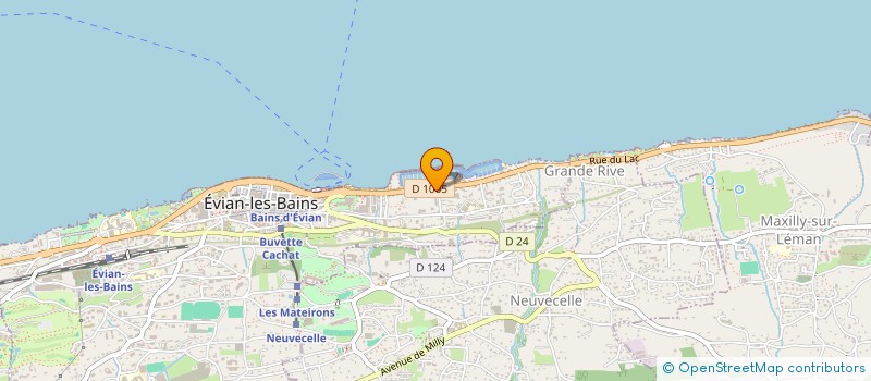 localisation de l'entreprise OBAID A12  EVIAN-LES-BAINS