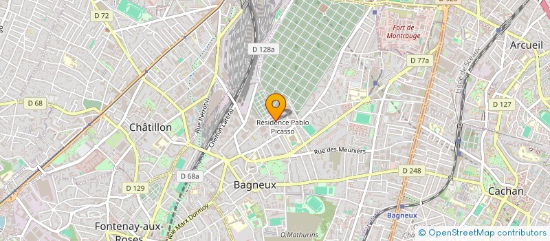 localisation de l'entreprise OBAKE YA à BAGNEUX
