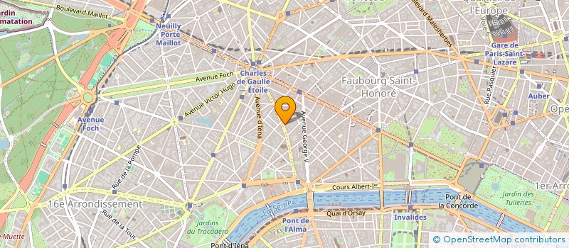 localisation de l'entreprise OBALAC  PARIS