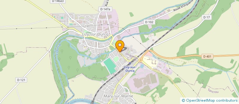 localisation de l'entreprise OBALIADE  OCQUERRE