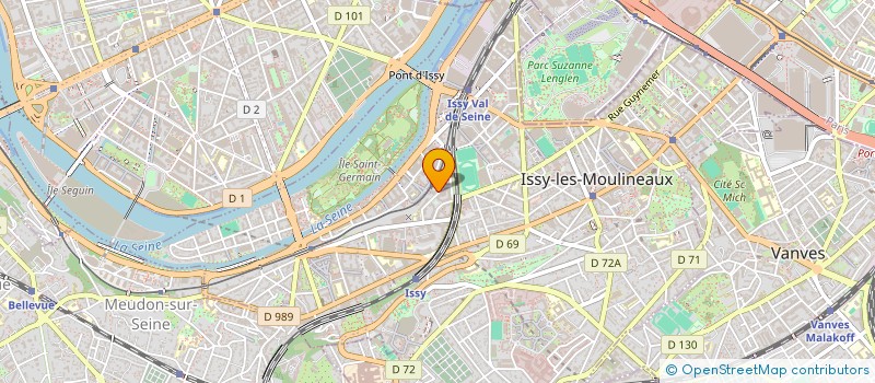 localisation de l'entreprise OBAM CORP à LA GARENNE-COLOMBES